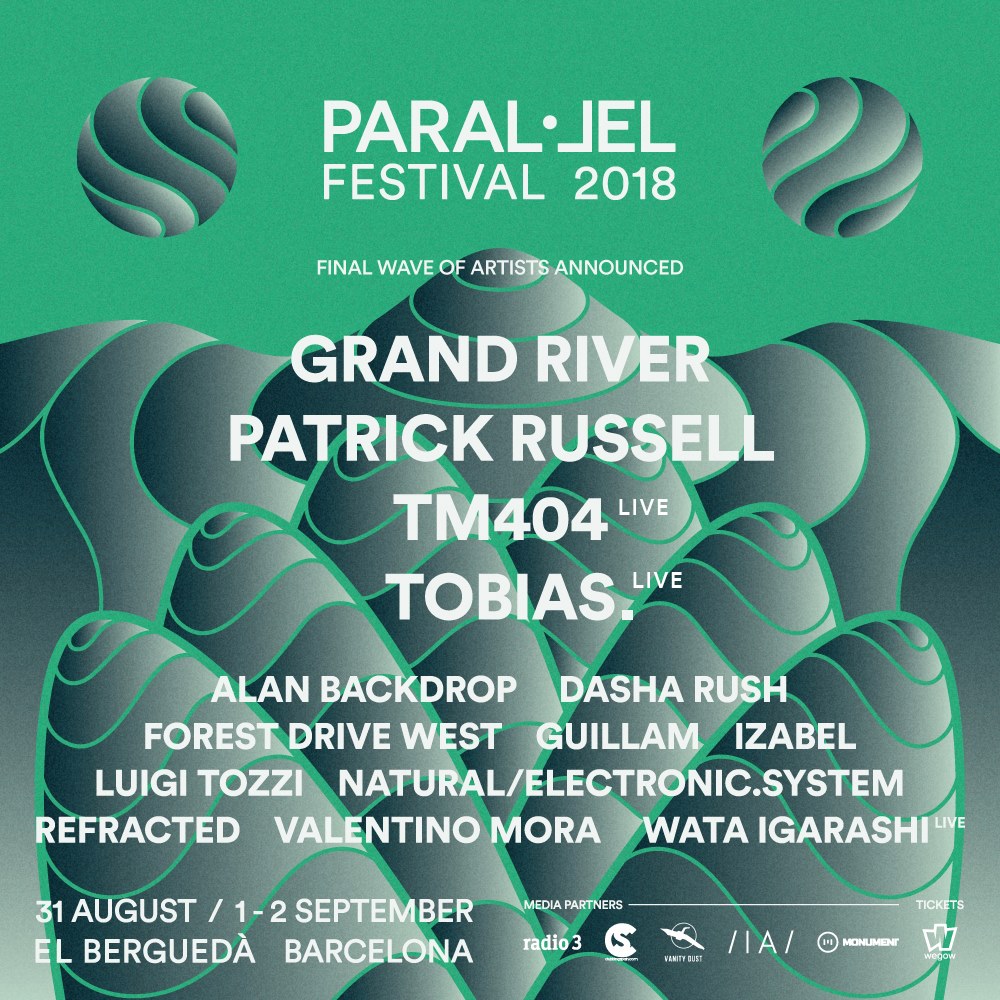 Paral•lel Festival Announces Final Wave Of Artists For 2018 Edition 